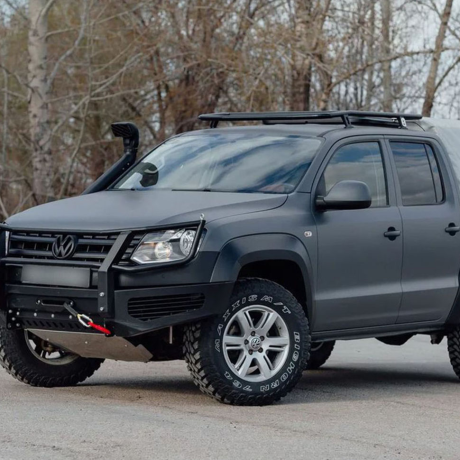 Силовой передний бампер с креплением лебедки F-DESIGN для Volkswagen Amarok купить недорого с доставкой в Соликамск